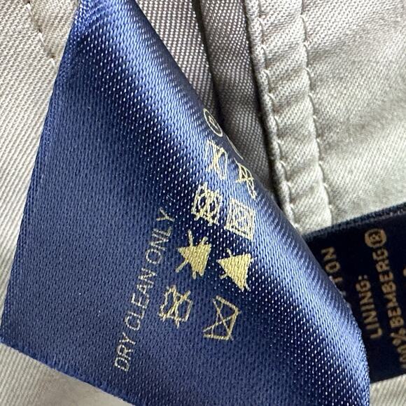 Brooks Brothers 1818 Fitzgerald Two Button Blazer Jacket Mens Size 40R Tan - Picture 11 of 16